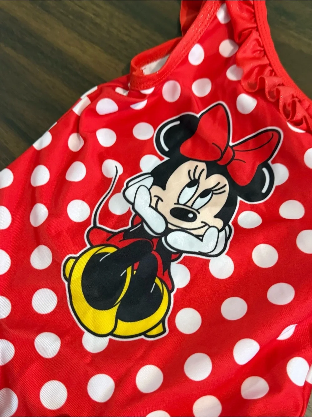 Baby girl Disney Minnie Mouse swimsuit set